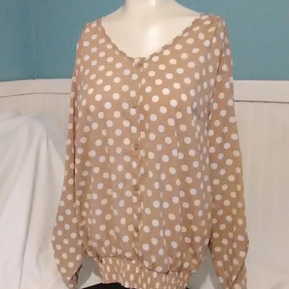 Notations Tops - SALE Notations Blouse. Size Large
